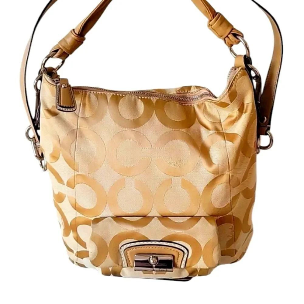 Coach Tan Shoulder Bag